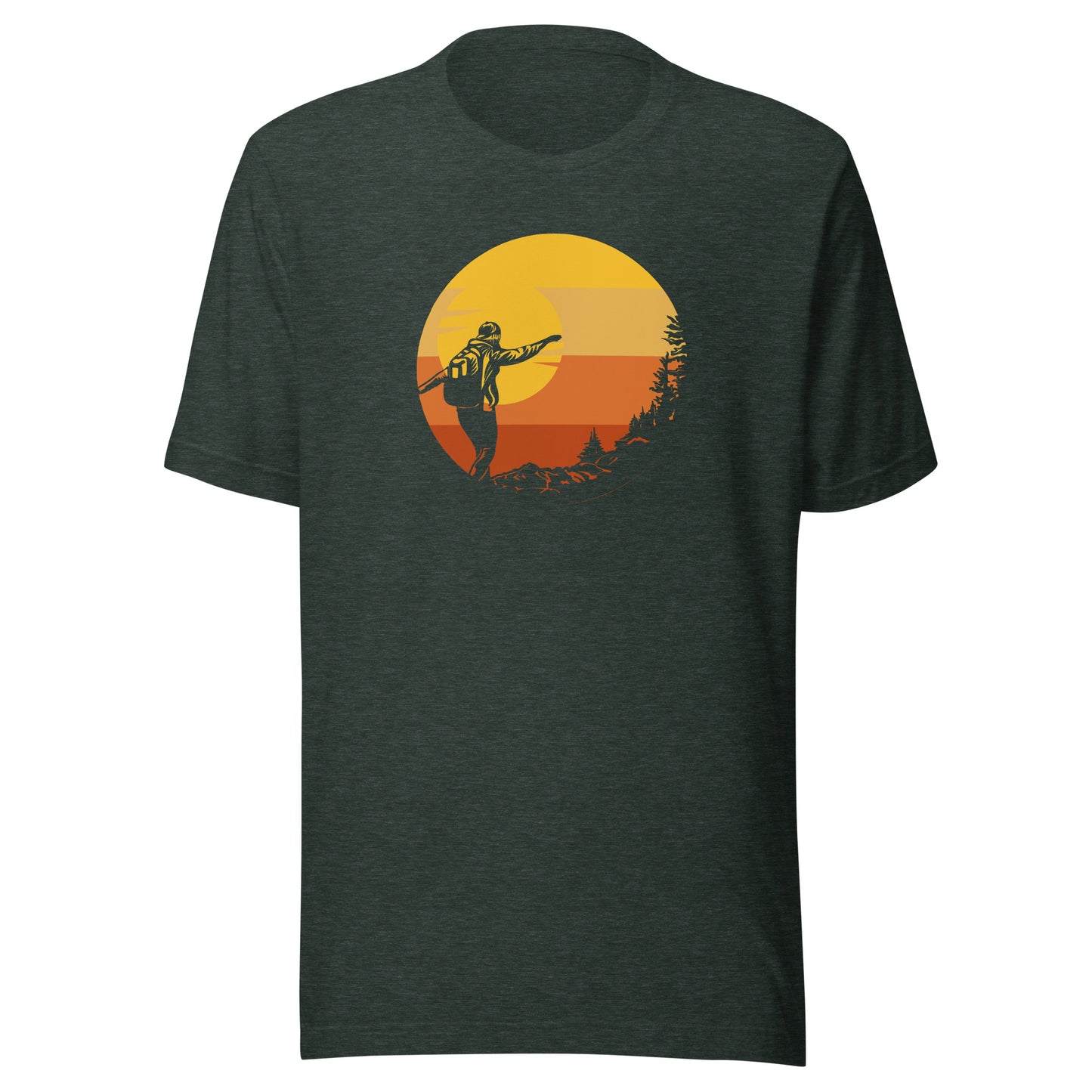 Unisex t-shirt 'Hiking vibes'
