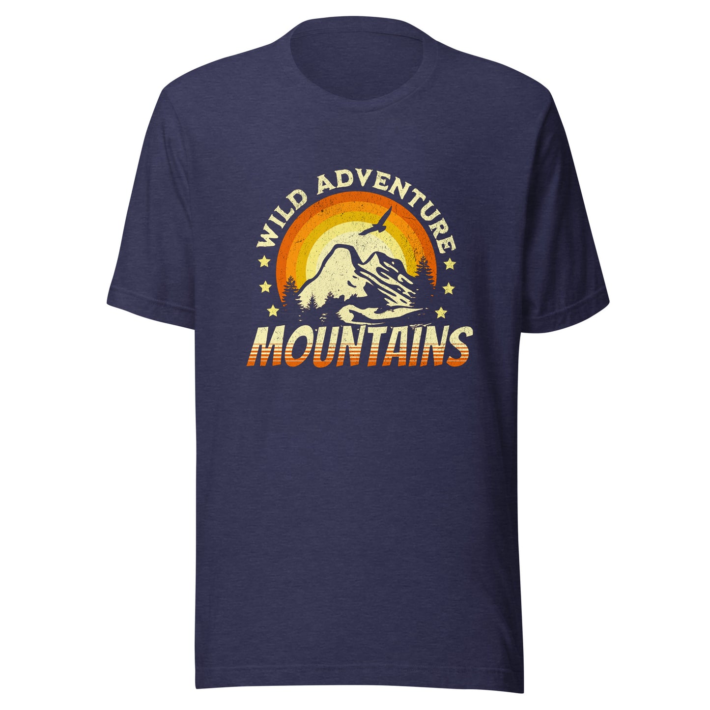 Unisex t-shirt 'Wild adventure. Mountains'