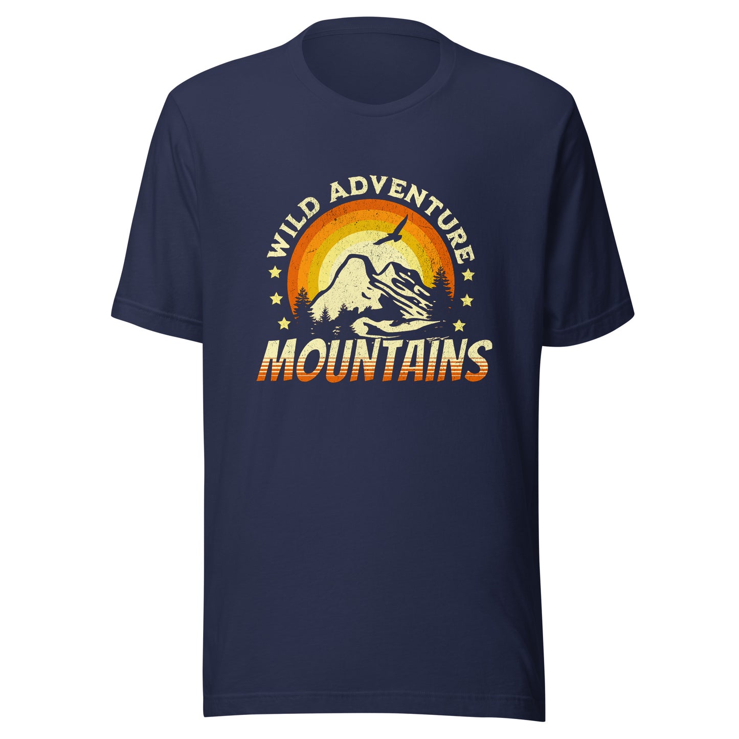 Unisex t-shirt 'Wild adventure. Mountains'