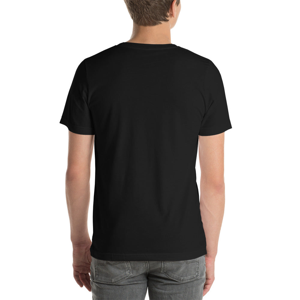 Unisex T-shirt "Small steps every day" with a man