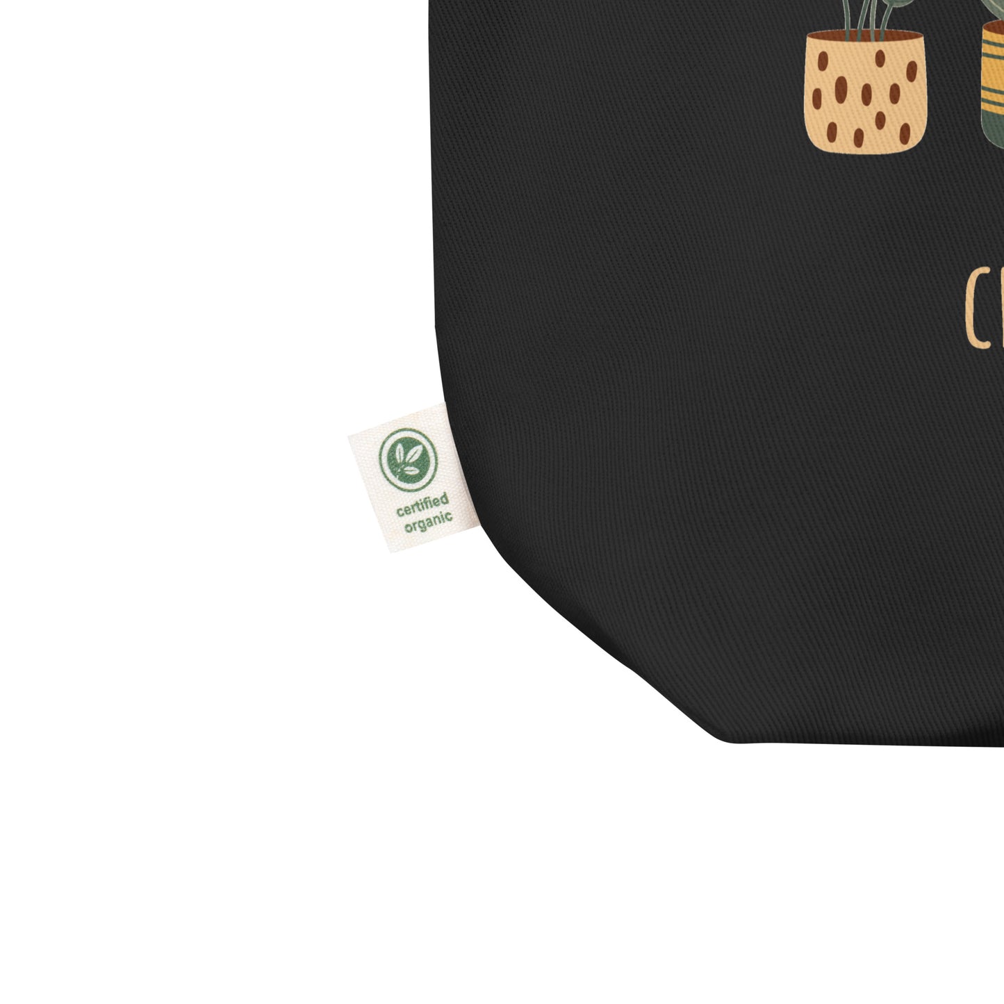 Eco Tote Bag 'Crazy plant lady'