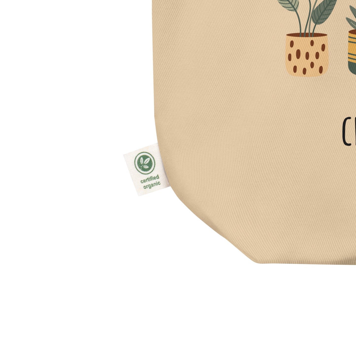 Eco Tote Bag 'Crazy plant lady'