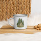 Enamel Mug 'Among the Trees'