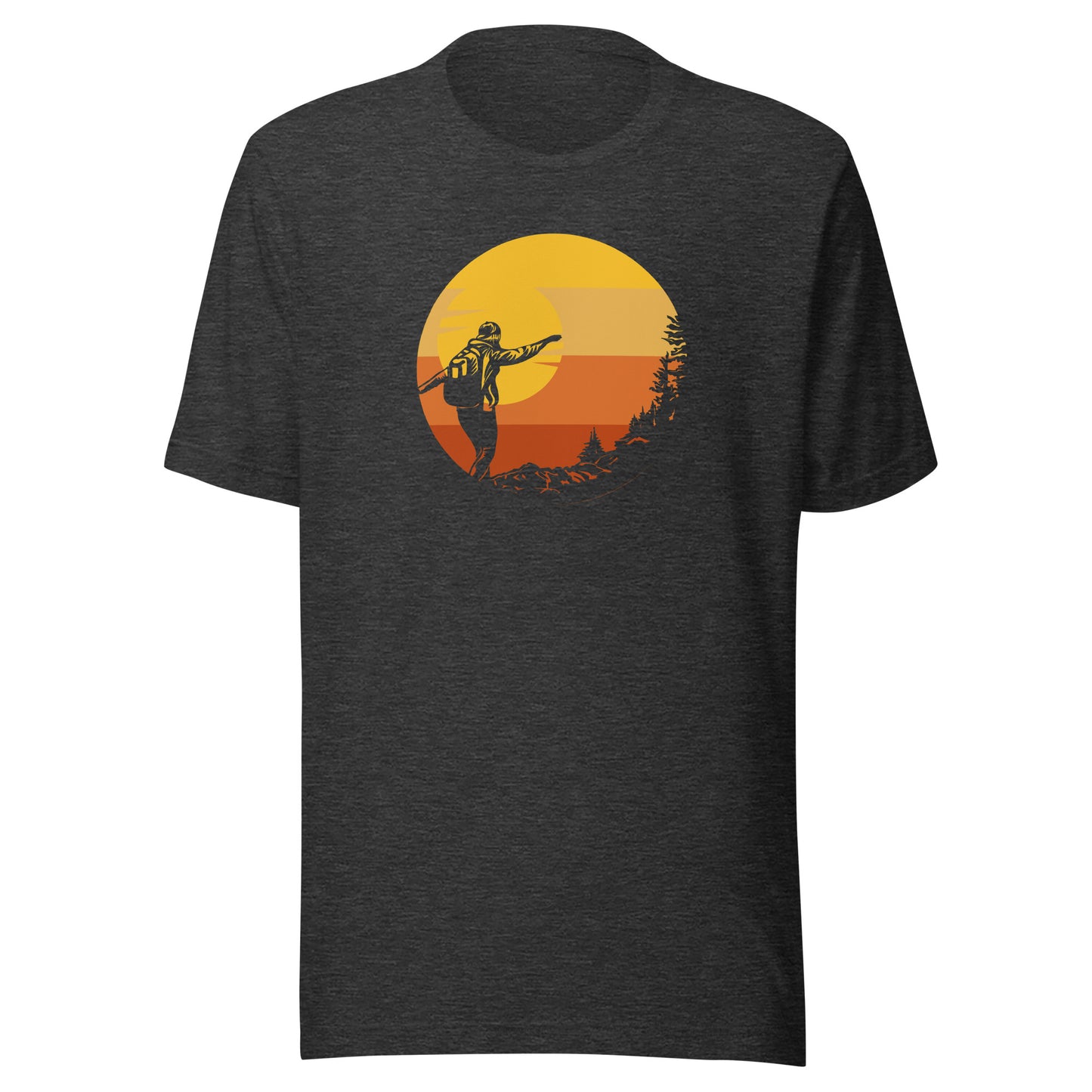 Unisex t-shirt 'Hiking vibes'