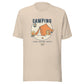 Unisex t-shirt 'Camping. Camp. Explore. Repeat'